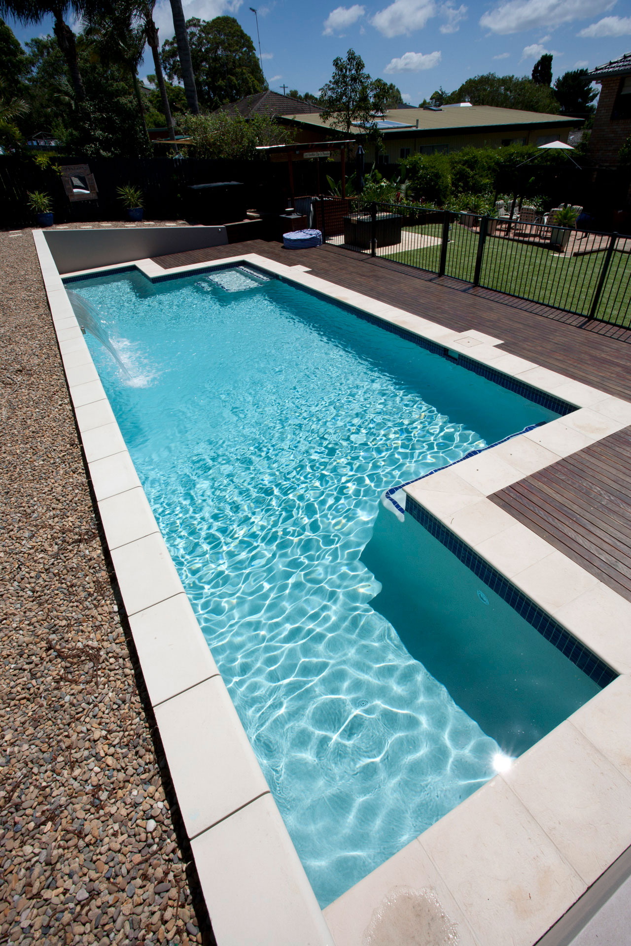 In Ground Lap Pool Beacon Hill Crystal Pools